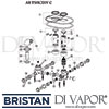 Bristan Artisan Recessed Shower Adjustable Riser Spares